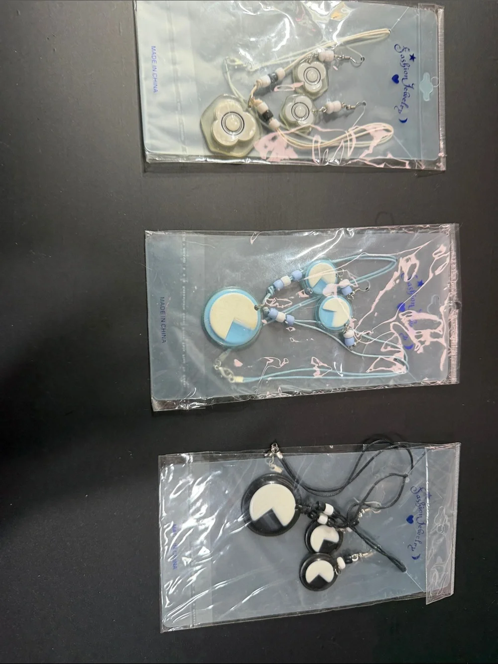 Lot of necklaces and earrings sets